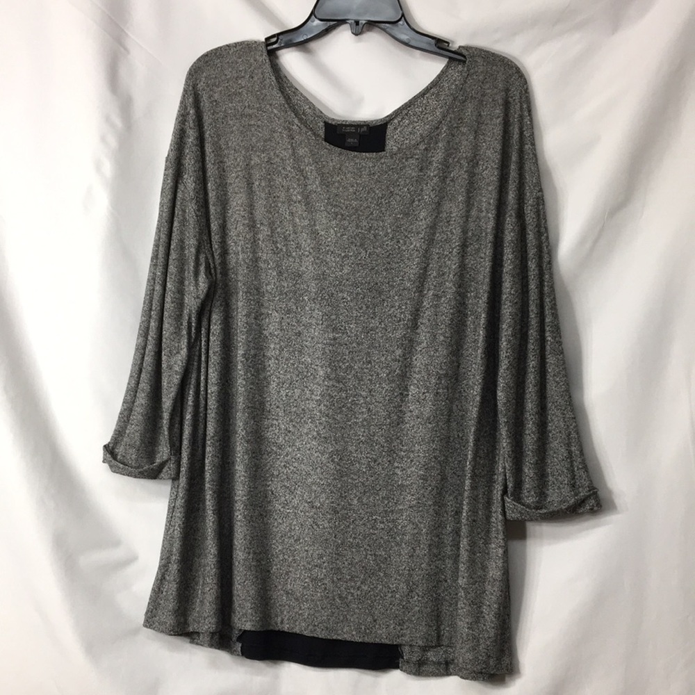 J. Jill Women’s Gray Lightweight Sweater-soft Top Size L Like-NEW Condition